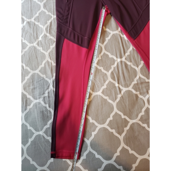 *Athleta All In Structure Colorblock 7/8 Leggings, Size Small, Auberge - Picture 12 of 12